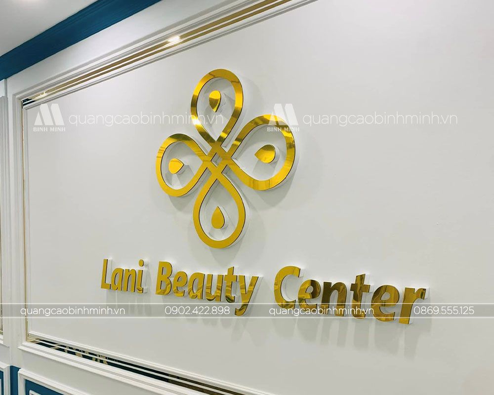 Bộ logo spa trong nhà giá rẻ