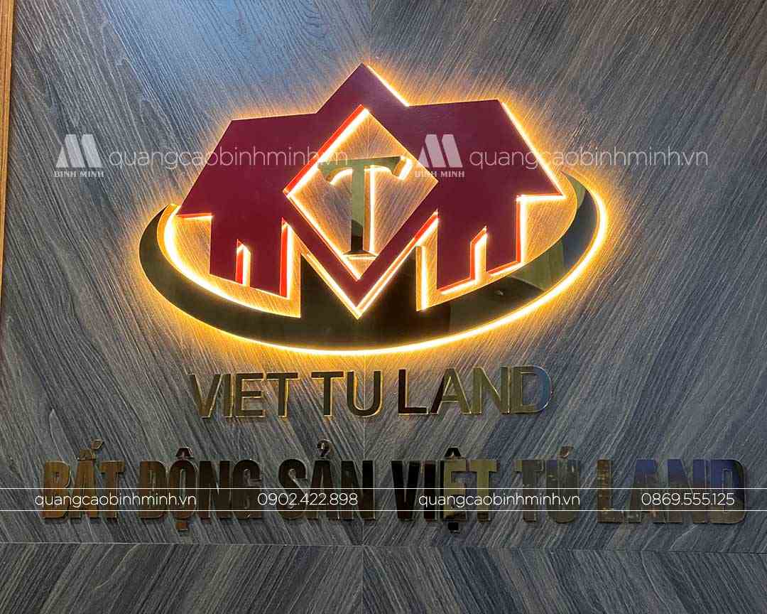Logo trong nhà Bất Động Sản VietTuLand